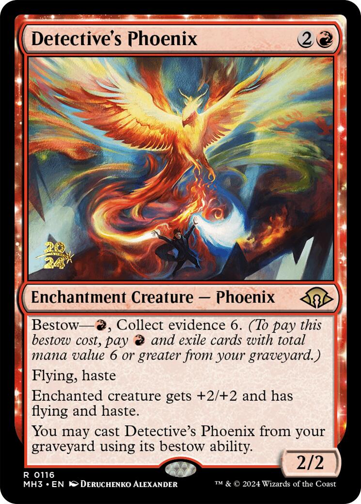 Detective's Phoenix [Modern Horizons 3 Prerelease Promos] | Card Merchant Takapuna