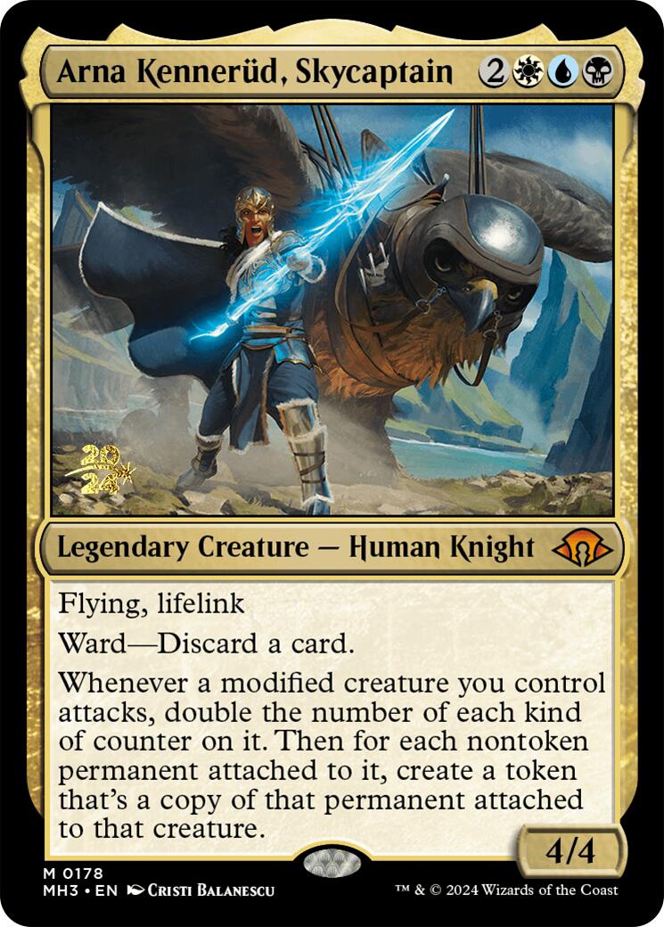 Arna Kennerud, Skycaptain [Modern Horizons 3 Prerelease Promos] | Card Merchant Takapuna