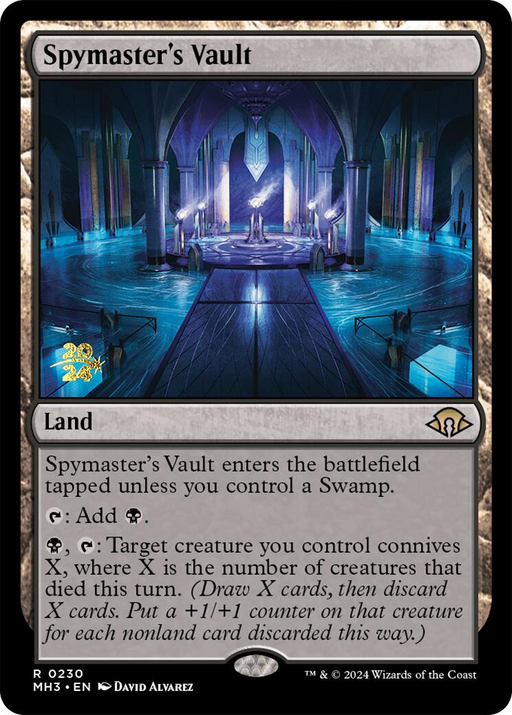 Spymaster's Vault [Modern Horizons 3 Prerelease Promos] | Card Merchant Takapuna