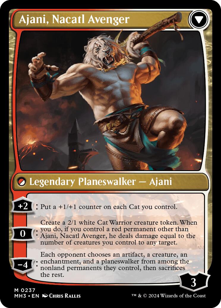 Ajani, Nacatl Pariah [Modern Horizons 3 Prerelease Promos] | Card Merchant Takapuna