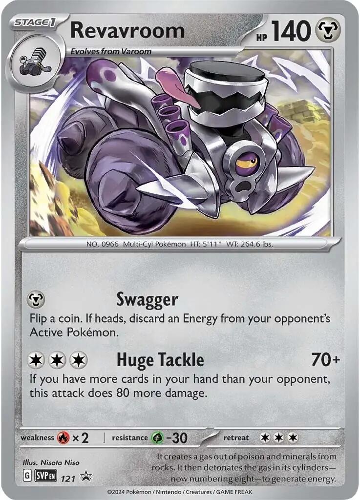 Revavroom (121) [Scarlet & Violet: Black Star Promos] | Card Merchant Takapuna