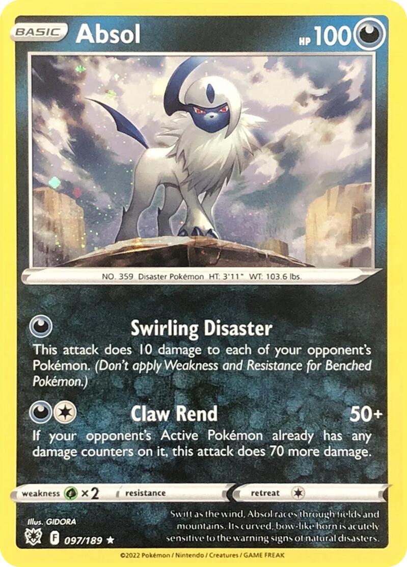 Absol (097/189) (Cosmos Holo) [Miscellaneous Cards] | Card Merchant Takapuna