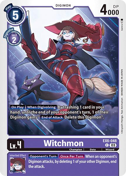 Witchmon [EX6-048] [Infernal Ascension] | Card Merchant Takapuna