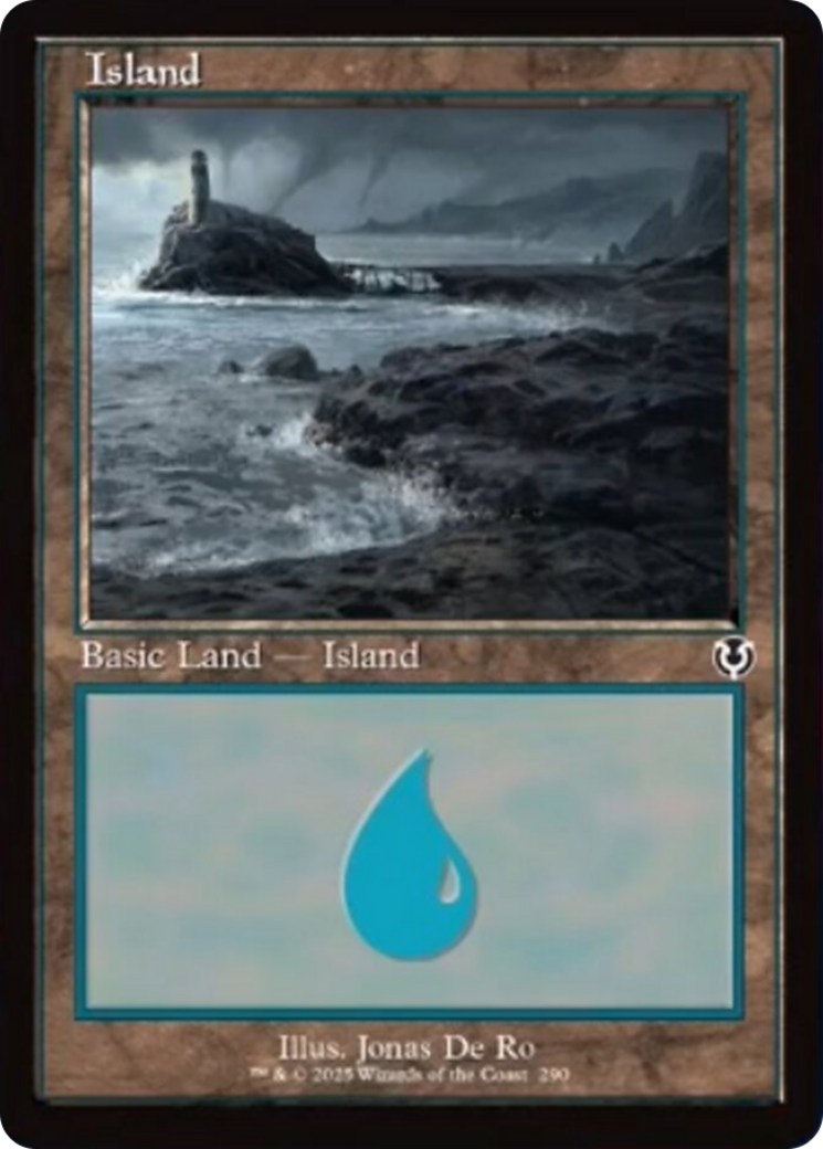 Island (290) (Retro Frame) [Innistrad Remastered] | Card Merchant Takapuna