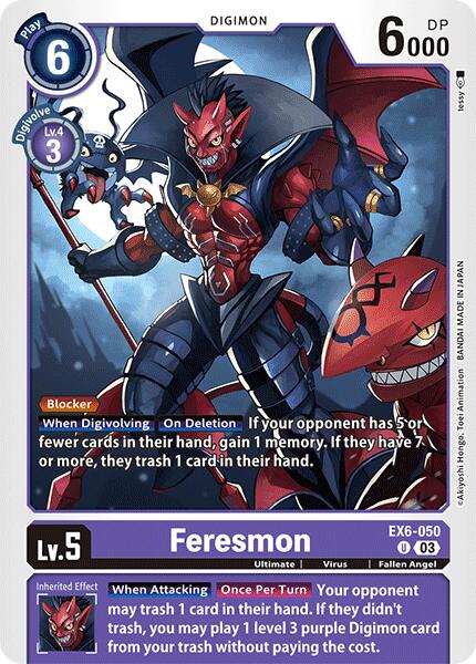 Feresmon [EX6-050] [Infernal Ascension] | Card Merchant Takapuna