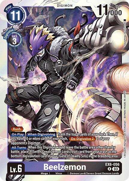 Beelzemon [EX6-056] [Infernal Ascension] | Card Merchant Takapuna