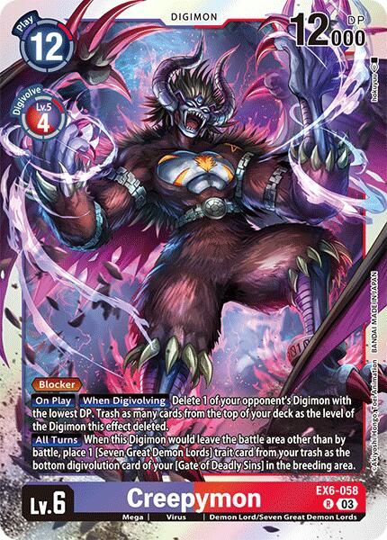 Creepymon [EX6-058] [Infernal Ascension] | Card Merchant Takapuna