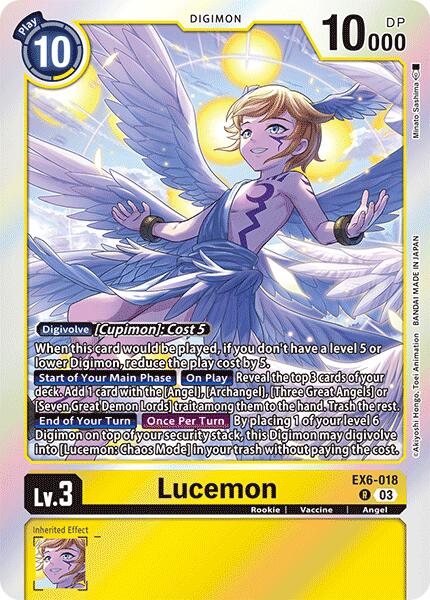 Lucemon [EX6-018] [Infernal Ascension] | Card Merchant Takapuna