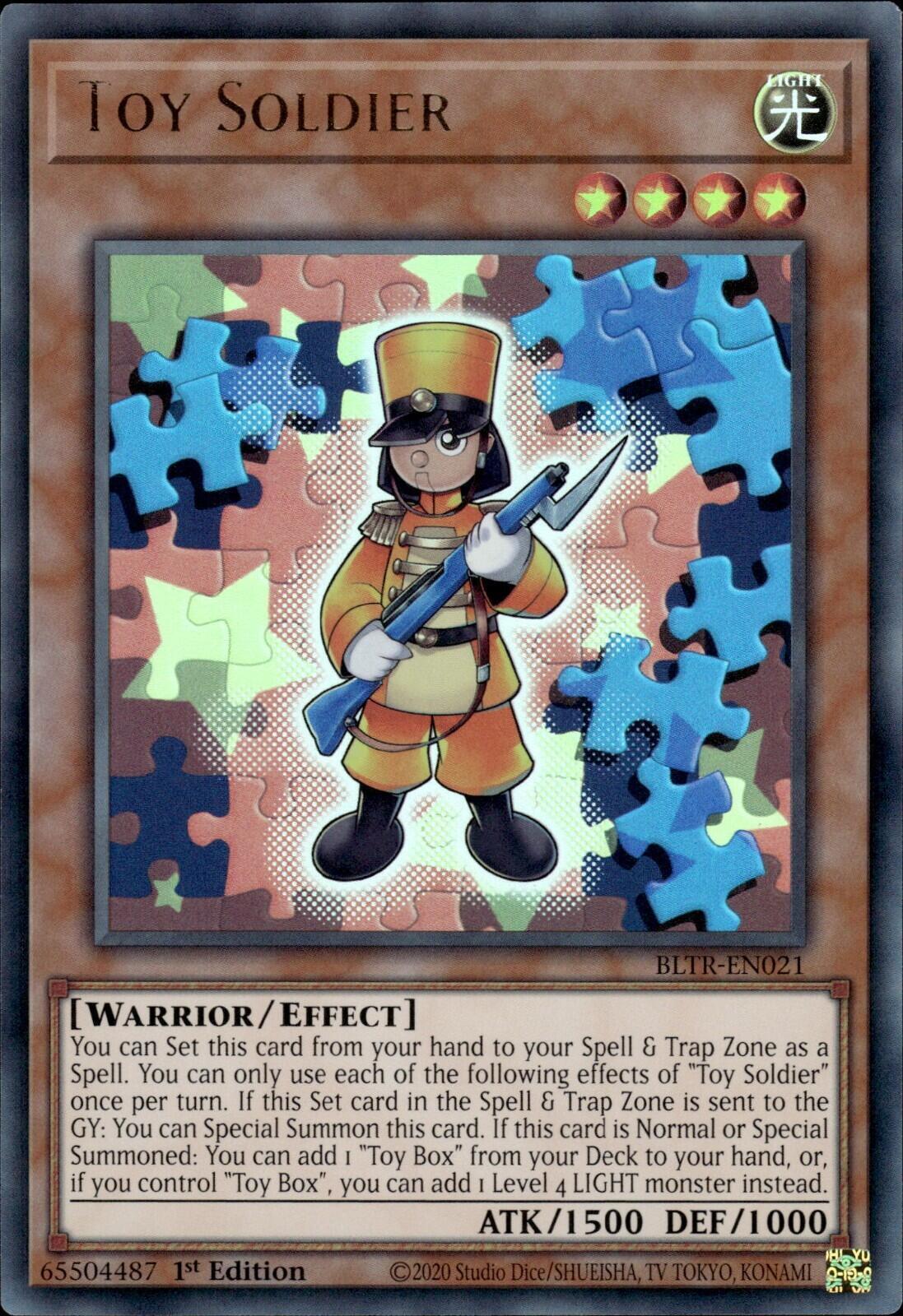 Toy Soldier [BLTR-EN021] Ultra Rare | Card Merchant Takapuna