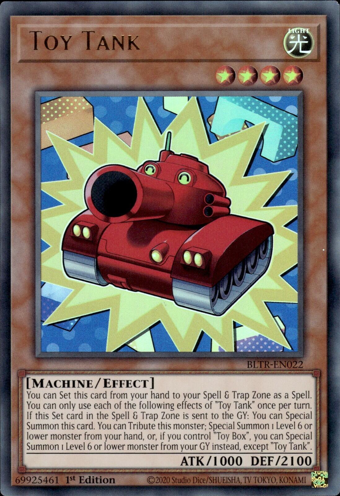 Toy Tank [BLTR-EN022] Ultra Rare | Card Merchant Takapuna