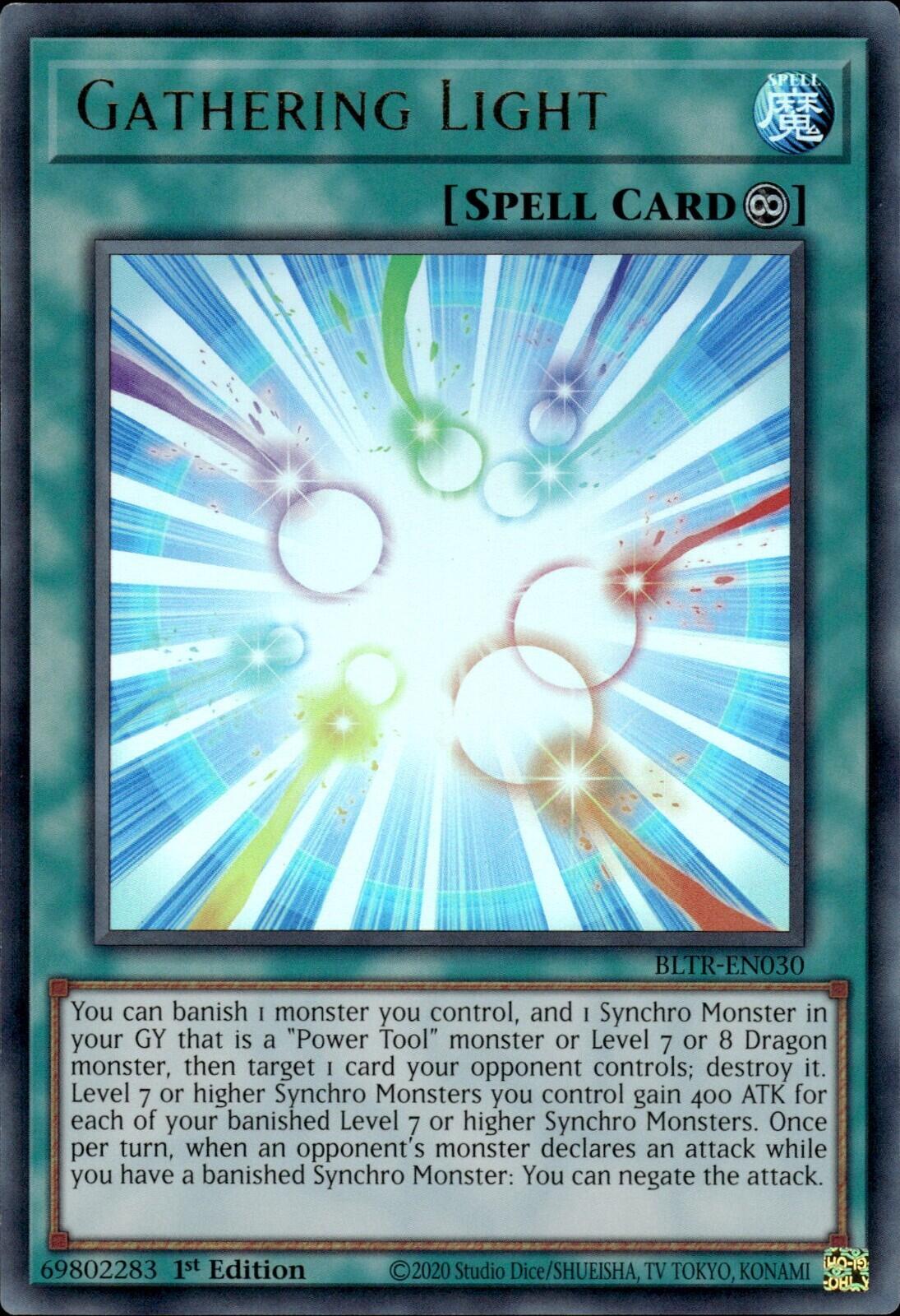 Gathering Light [BLTR-EN030] Ultra Rare | Card Merchant Takapuna