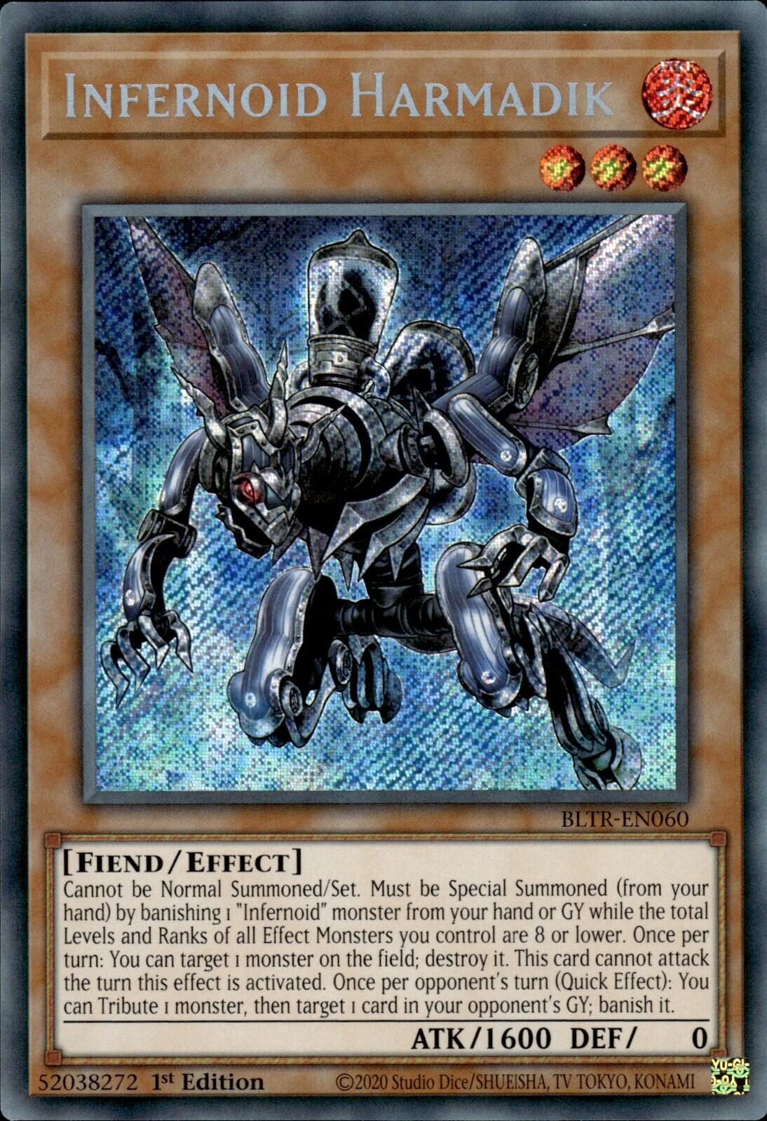 Infernoid Harmadik [BLTR-EN060] Secret Rare | Card Merchant Takapuna