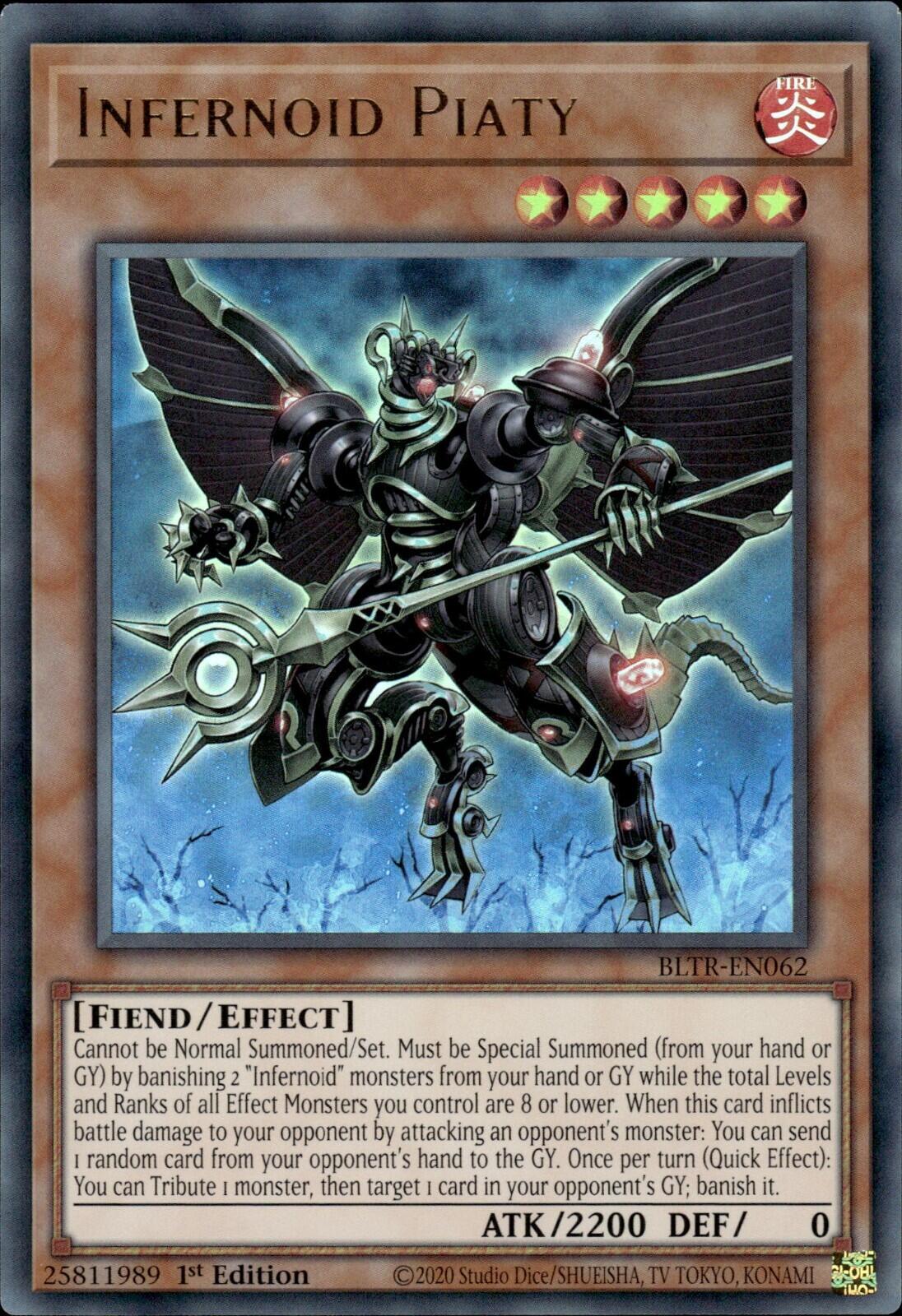 Infernoid Piaty [BLTR-EN062] Ultra Rare | Card Merchant Takapuna