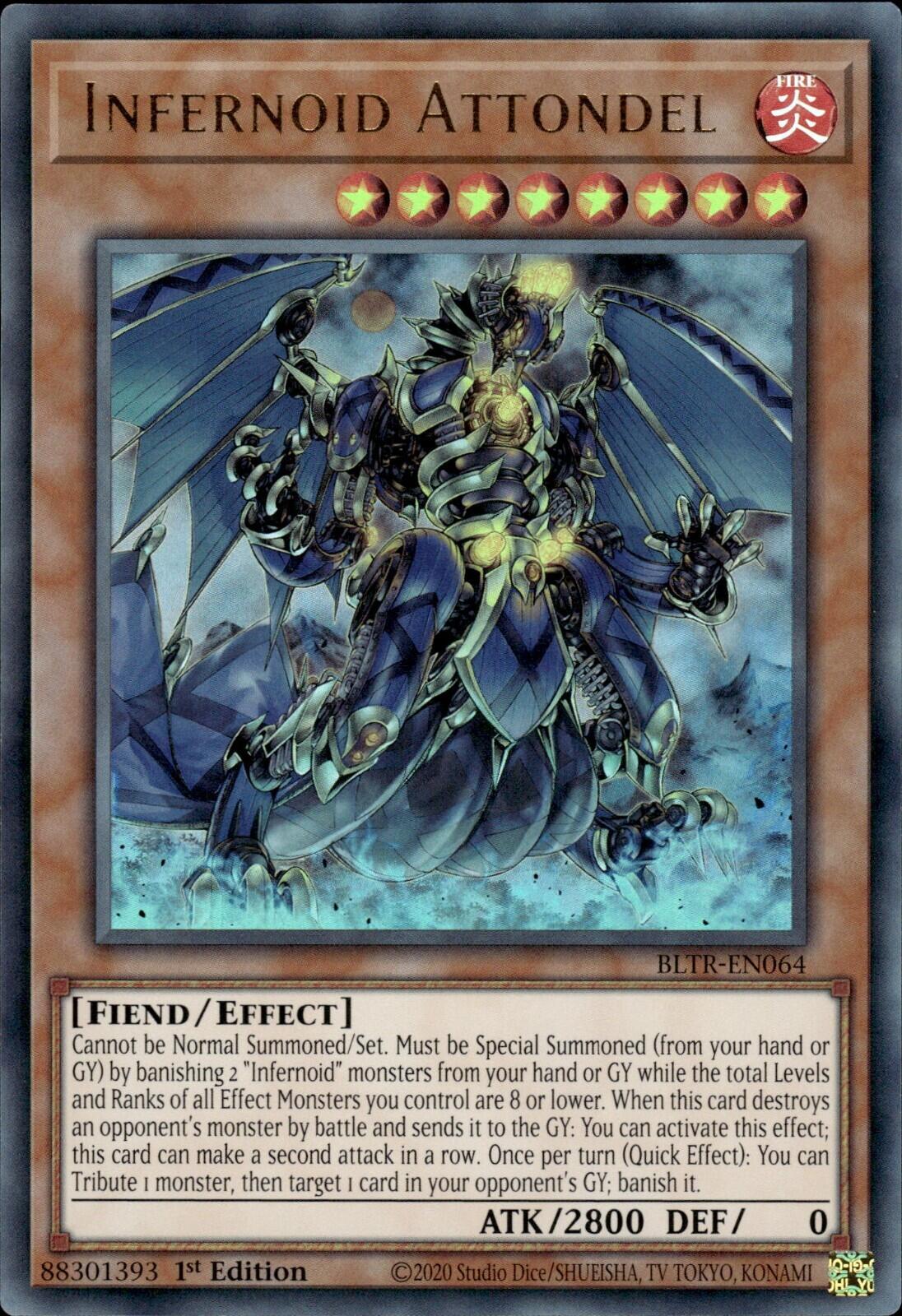 Infernoid Attondel [BLTR-EN064] Ultra Rare | Card Merchant Takapuna