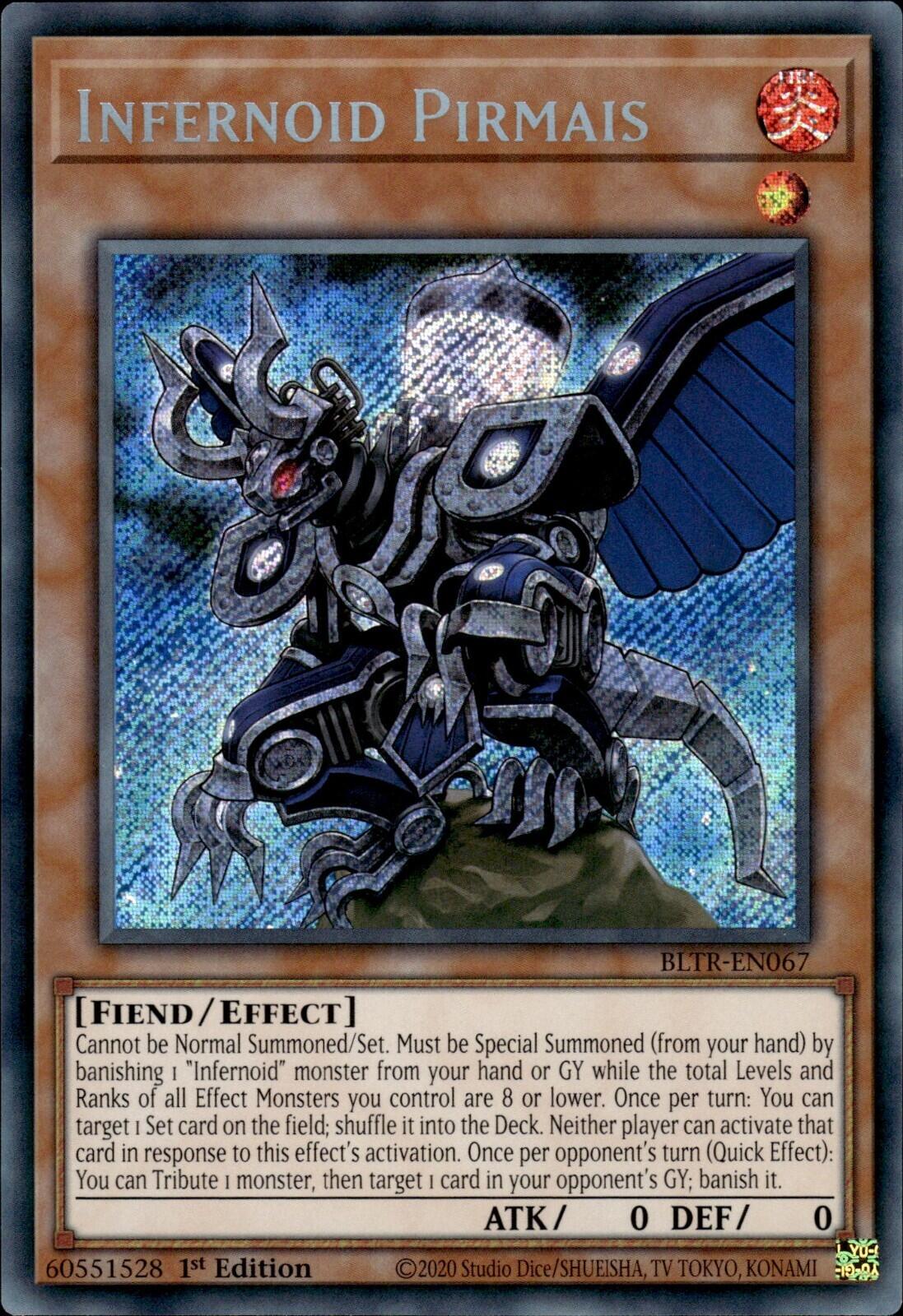 Infernoid Pirmais [BLTR-EN067] Secret Rare | Card Merchant Takapuna