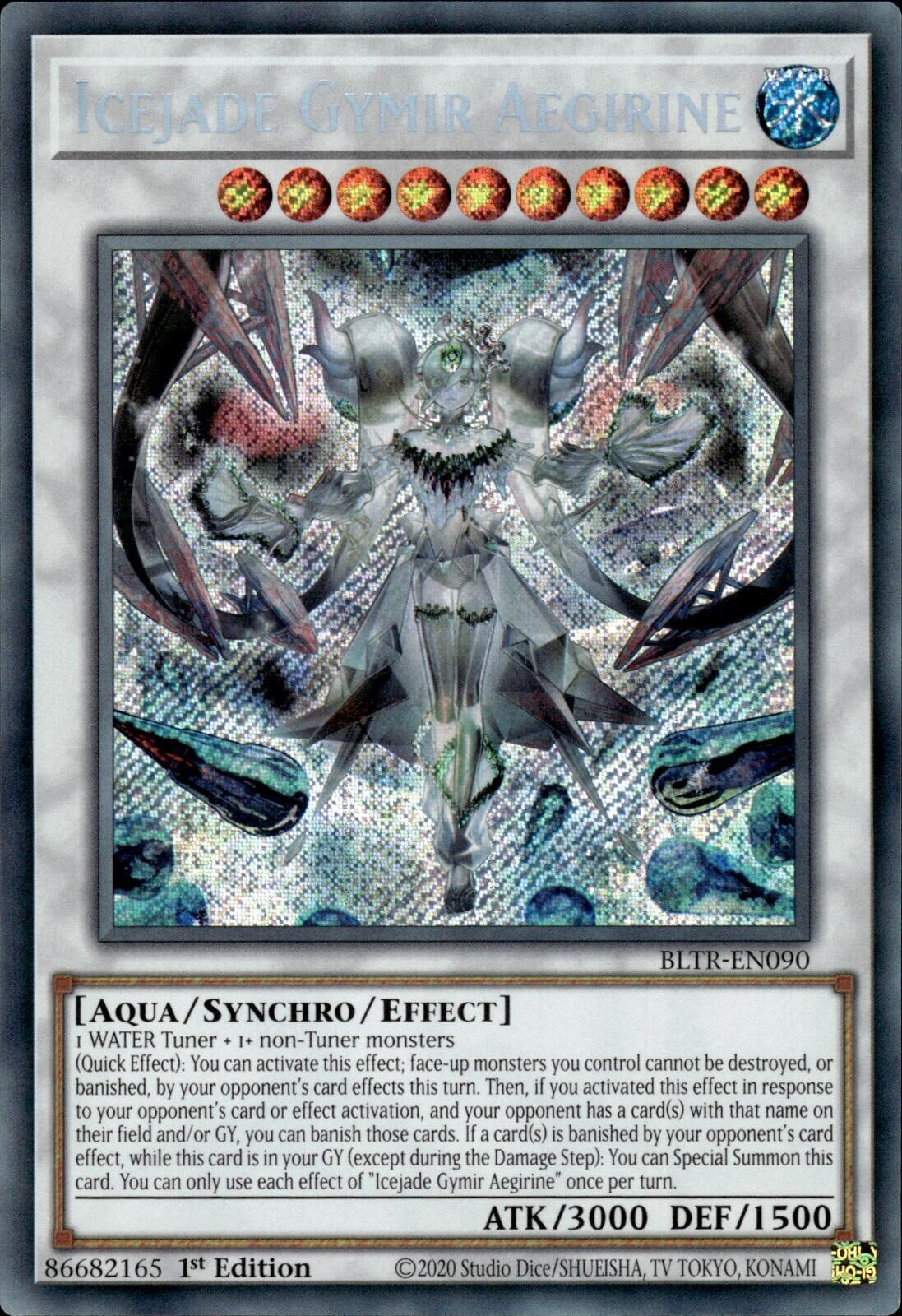 Icejade Gymir Aegirine [BLTR-EN090] Secret Rare | Card Merchant Takapuna