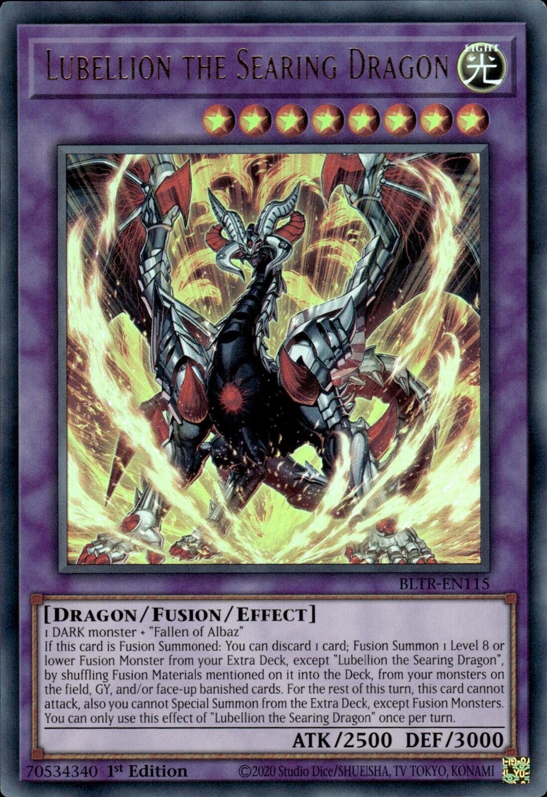 Lubellion the Searing Dragon [BLTR-EN115] Ultra Rare | Card Merchant Takapuna