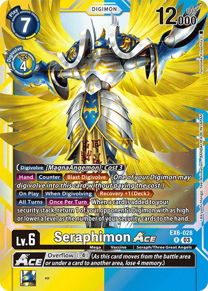 Seraphimon ACE [EX6-028] [Infernal Ascension] | Card Merchant Takapuna