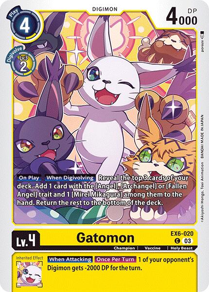 Gatomon [EX6-020] [Infernal Ascension] | Card Merchant Takapuna