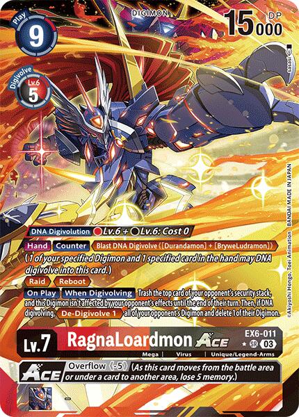 RagnaLoardmon ACE [EX6-011] (Alternate Art) [Infernal Ascension] | Card Merchant Takapuna