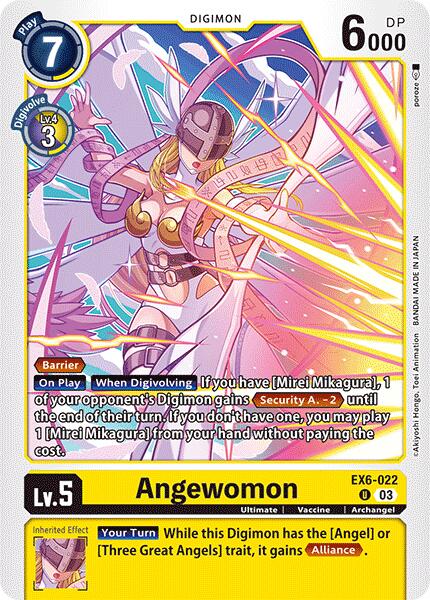 Angewomon [EX6-022] [Infernal Ascension] | Card Merchant Takapuna