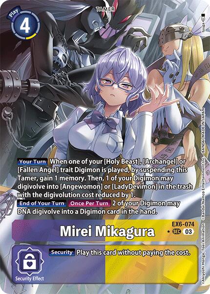 Mirei Mikagura [EX6-074] (Alternate Art) [Infernal Ascension] | Card Merchant Takapuna