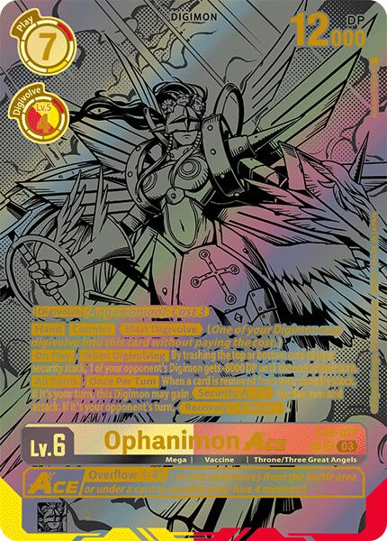 Ophanimon ACE [EX6-027] (Textured) [Infernal Ascension] | Card Merchant Takapuna