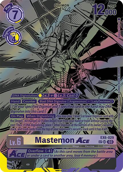 Mastemon ACE [EX6-029] (Textured) [Infernal Ascension] | Card Merchant Takapuna