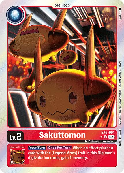 Sakuttomon [EX6-001] (Box Promotion Pack: Infernal Ascension) [Infernal Ascension] | Card Merchant Takapuna