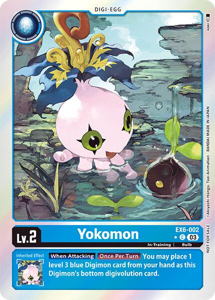 Yokomon [EX6-002] (Box Promotion Pack: Infernal Ascension) [Infernal Ascension] | Card Merchant Takapuna