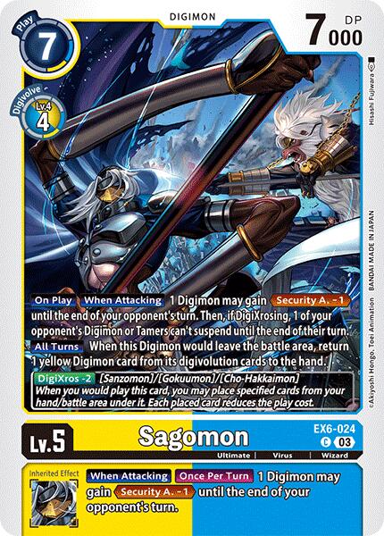 Sagomon [EX6-024] [Infernal Ascension] | Card Merchant Takapuna