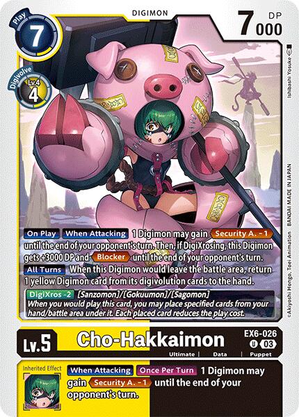 Cho-Hakkaimon [EX6-026] [Infernal Ascension] | Card Merchant Takapuna