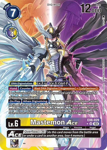 Mastemon ACE [EX6-029] (Alternate Art) [Infernal Ascension] | Card Merchant Takapuna