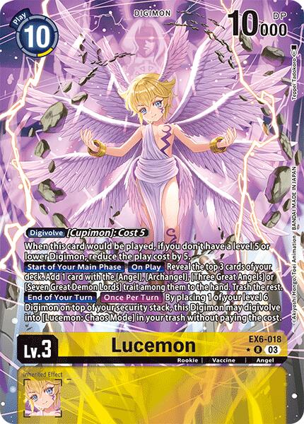 Lucemon [EX6-018] (Alternate Art) [Infernal Ascension] | Card Merchant Takapuna