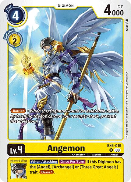 Angemon [EX6-019] [Infernal Ascension] | Card Merchant Takapuna