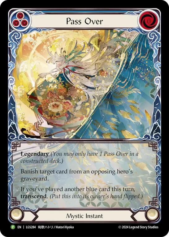 Pass Over // Inner Chi [LGS284] (Promo)  Rainbow Foil | Card Merchant Takapuna