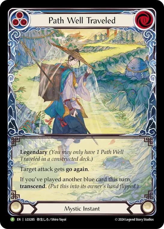 Path Well Traveled // Inner Chi [LGS285] (Promo)  Rainbow Foil | Card Merchant Takapuna