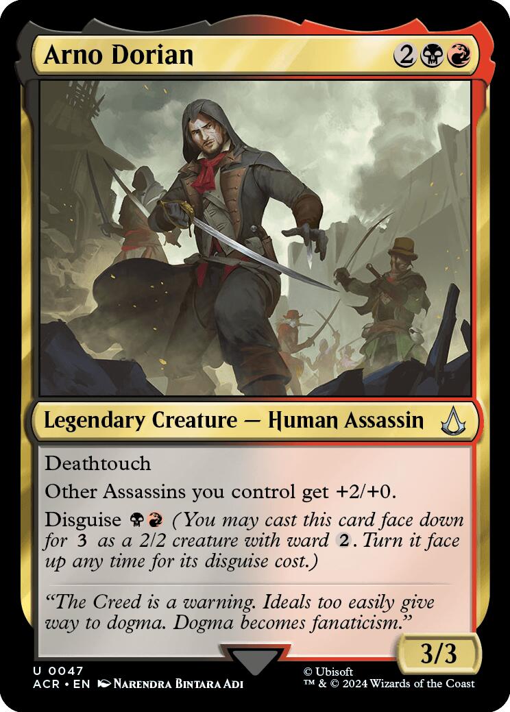 Arno Dorian [Assassin's Creed] | Card Merchant Takapuna