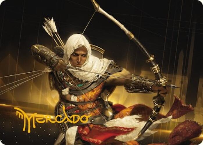 Bayek of Siwa Art Card (Gold-Stamped Signature) [Assassin's Creed Art Series] | Card Merchant Takapuna