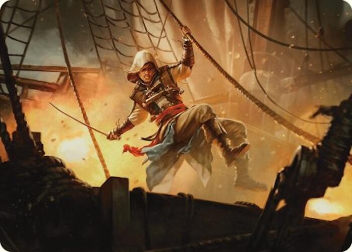 Edward Kenway Art Card [Assassin's Creed Art Series] | Card Merchant Takapuna