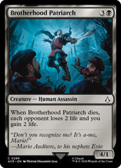 Brotherhood Patriarch [Assassin's Creed] | Card Merchant Takapuna