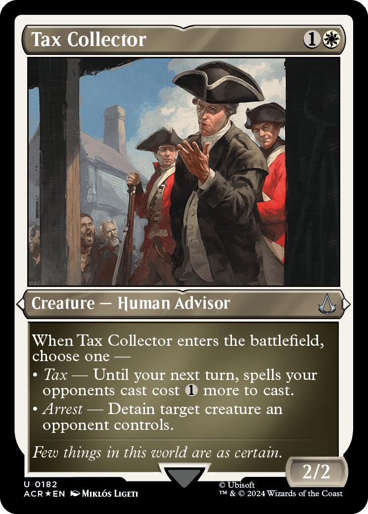 Tax Collector (Foil Etched) [Assassin's Creed] | Card Merchant Takapuna