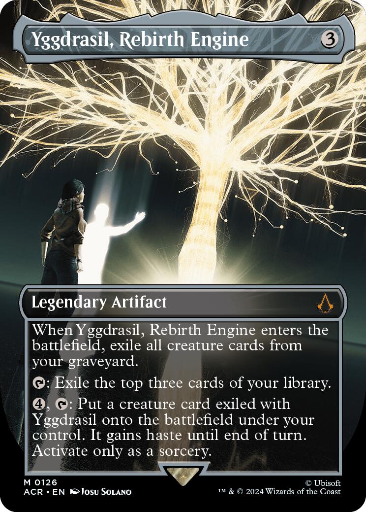 Yggdrasil, Rebirth Engine (Borderless) [Assassin's Creed] | Card Merchant Takapuna