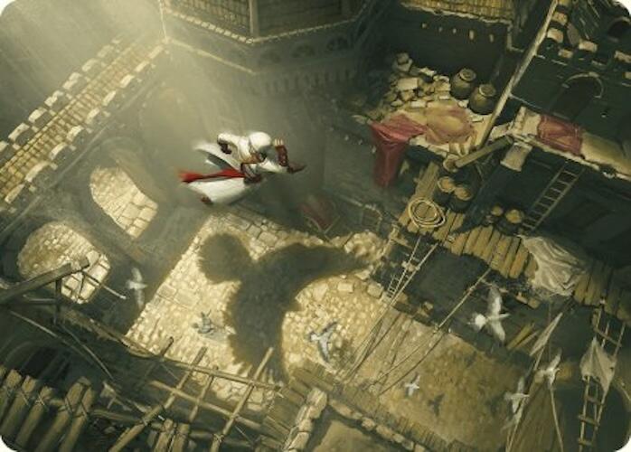 Rooftop Bypass Art Card [Assassin's Creed Art Series] | Card Merchant Takapuna