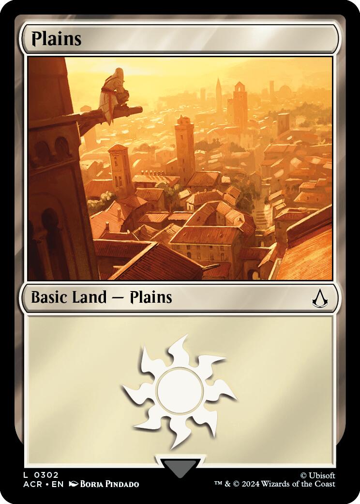 Plains (0302) [Assassin's Creed] | Card Merchant Takapuna