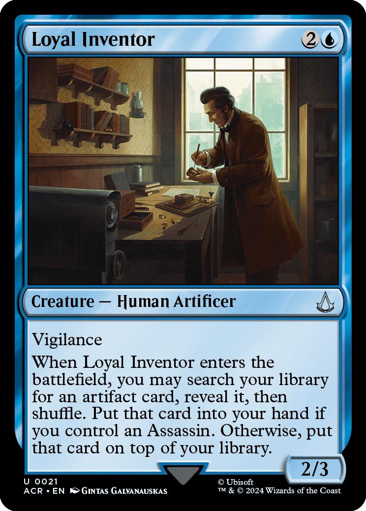 Loyal Inventor [Assassin's Creed] | Card Merchant Takapuna