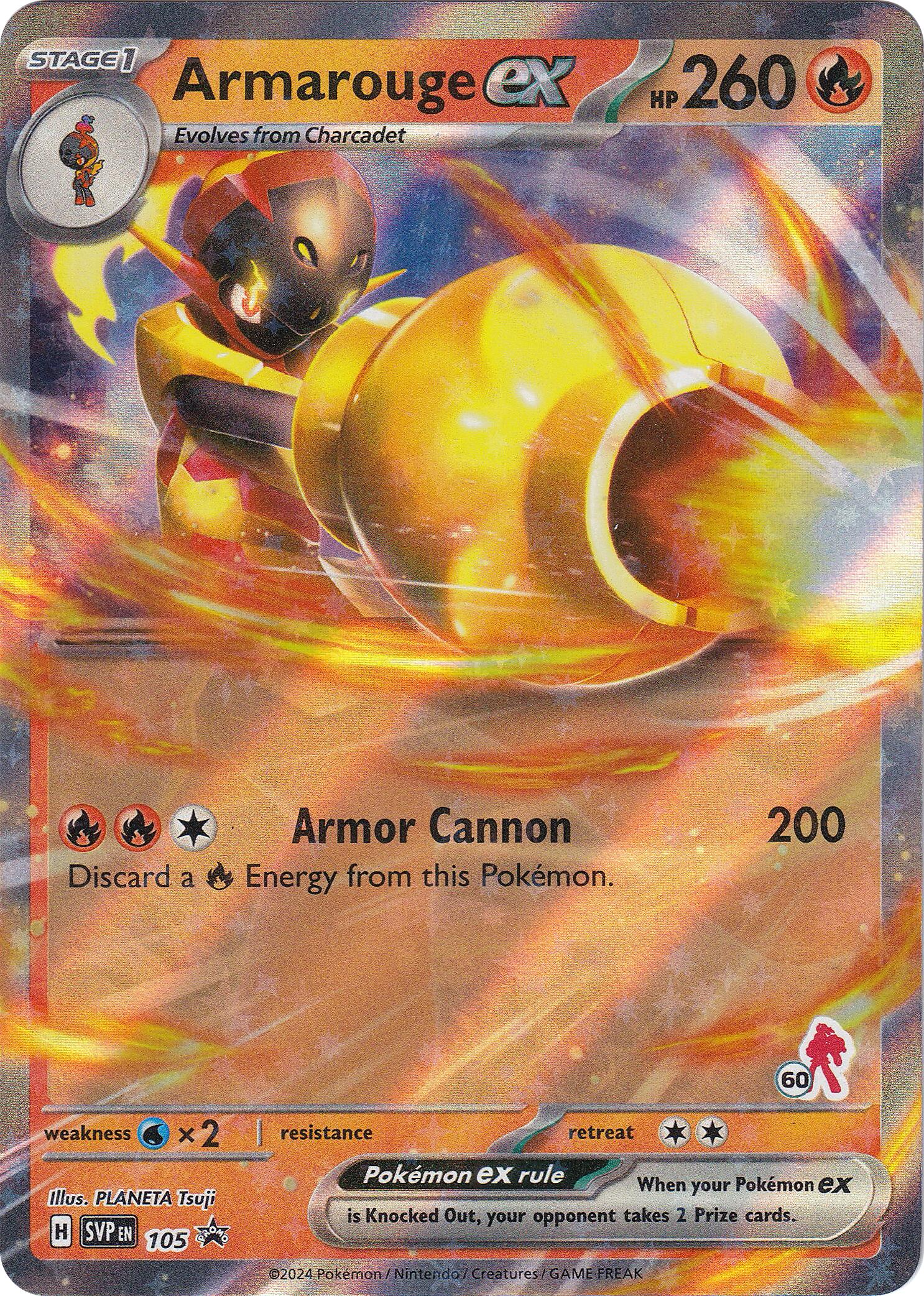 Armarouge ex (105) (Armarouge 60) [Battle Academy 2024] | Card Merchant Takapuna