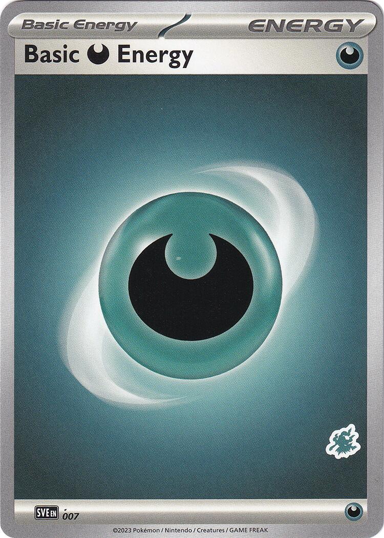Basic Darkness Energy (007) (Darkrai Deck) [Battle Academy 2024] | Card Merchant Takapuna