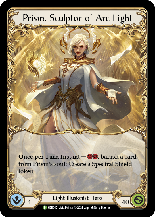 Prism, Sculptor of Arc Light [HER030] (Promo)  Cold Foil | Card Merchant Takapuna