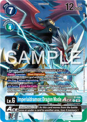 Imperialdramon: Dragon Mode ACE [P-109] (Digimon Adventure 02: The Beginning Set) [Promotional Cards] | Card Merchant Takapuna